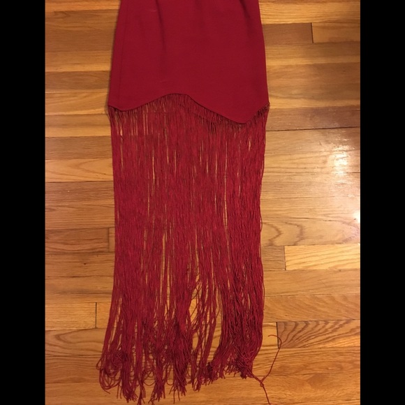 Size small dress with fringe bottom. - Picture 4 of 5